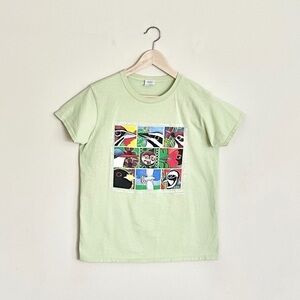 Birds of the Southwest by Lisa K. Walraven Graphic Lime Green T Shirt Women’s M